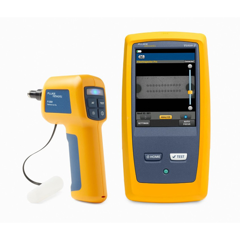 Fluke FI2-7300 DC KIT-INT Data Center Fiber Inspection & Fiber Detection Kit w/Wi-Fi